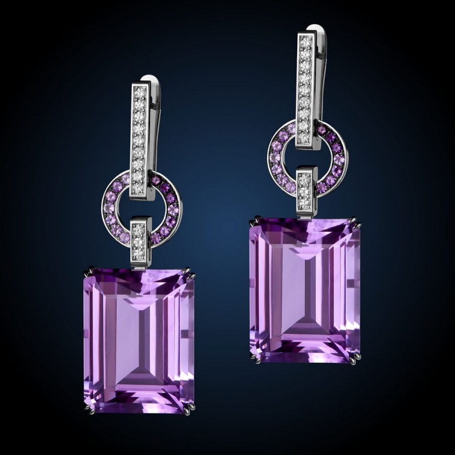 Earrings "Crystal Shine"