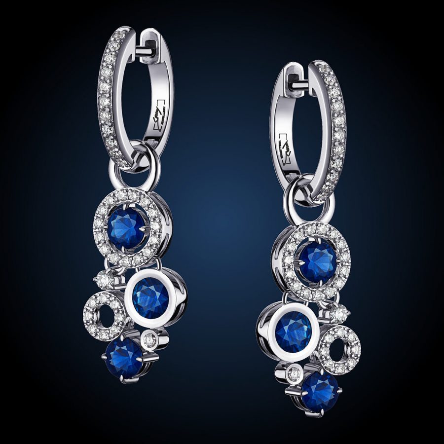 Earrings "Eternity"