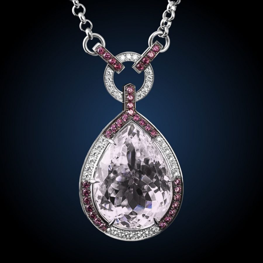 Pendant "Purple Shine"