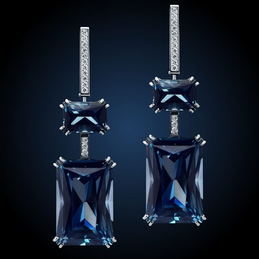 Earrings "Crystal Shine"