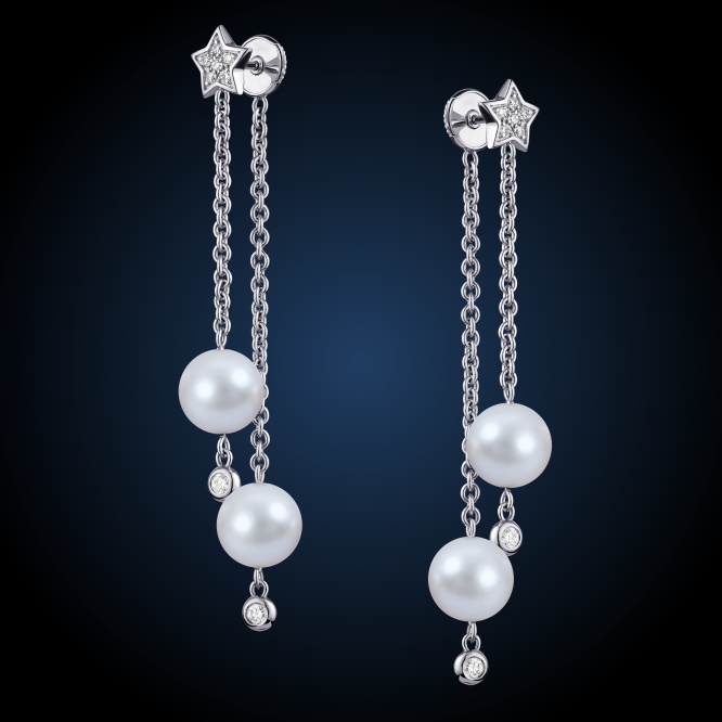 Earrings "Star Flight"