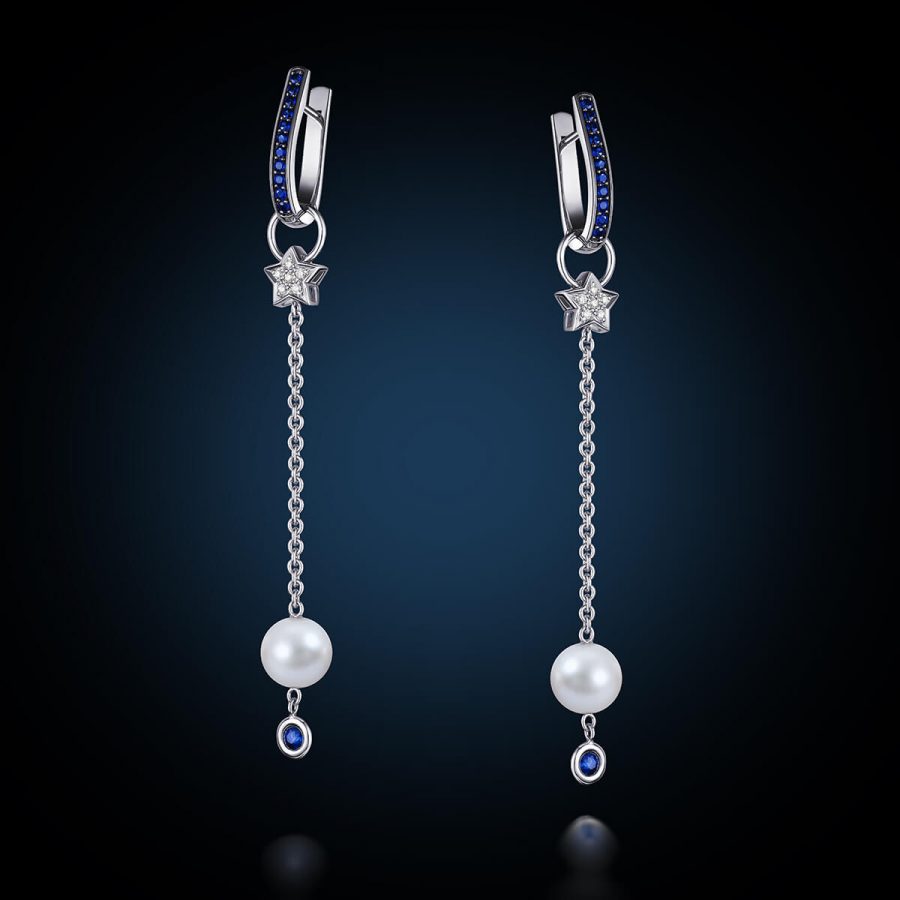 Earrings "Star Flight"