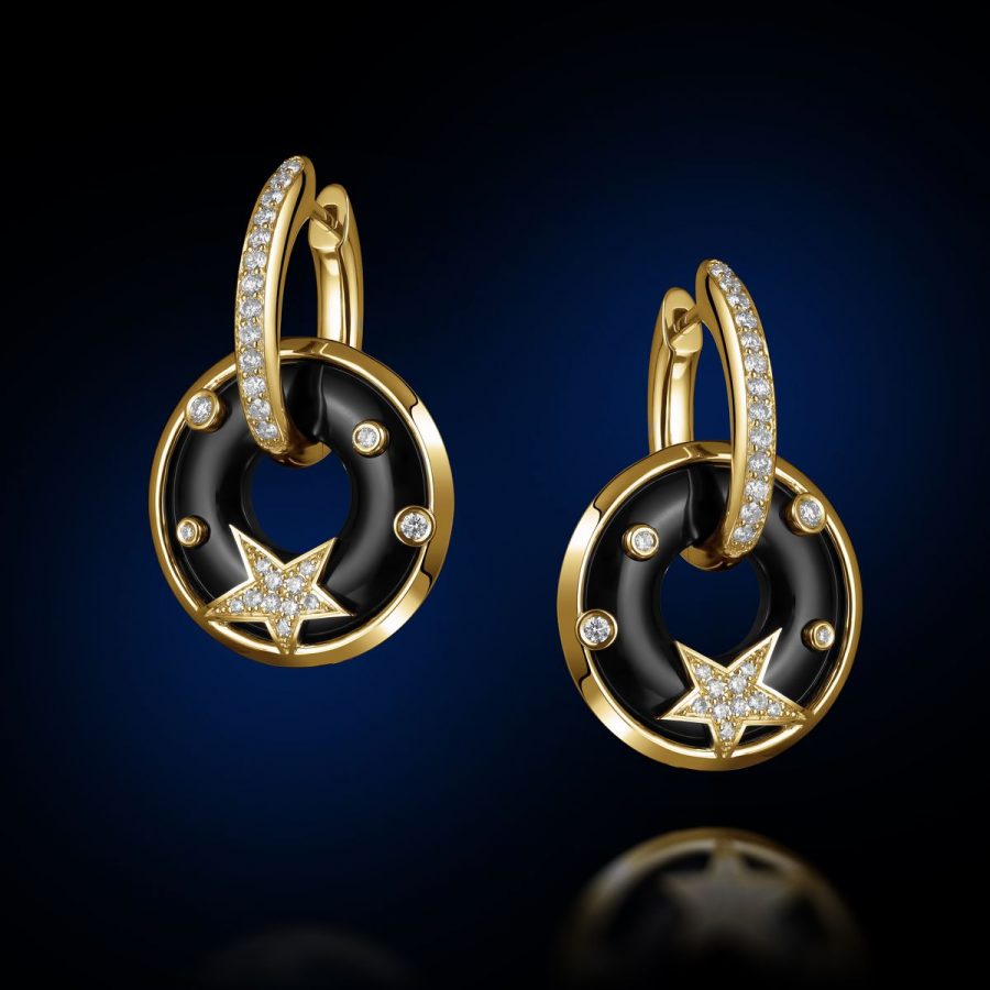 Earrings "Star Flight"