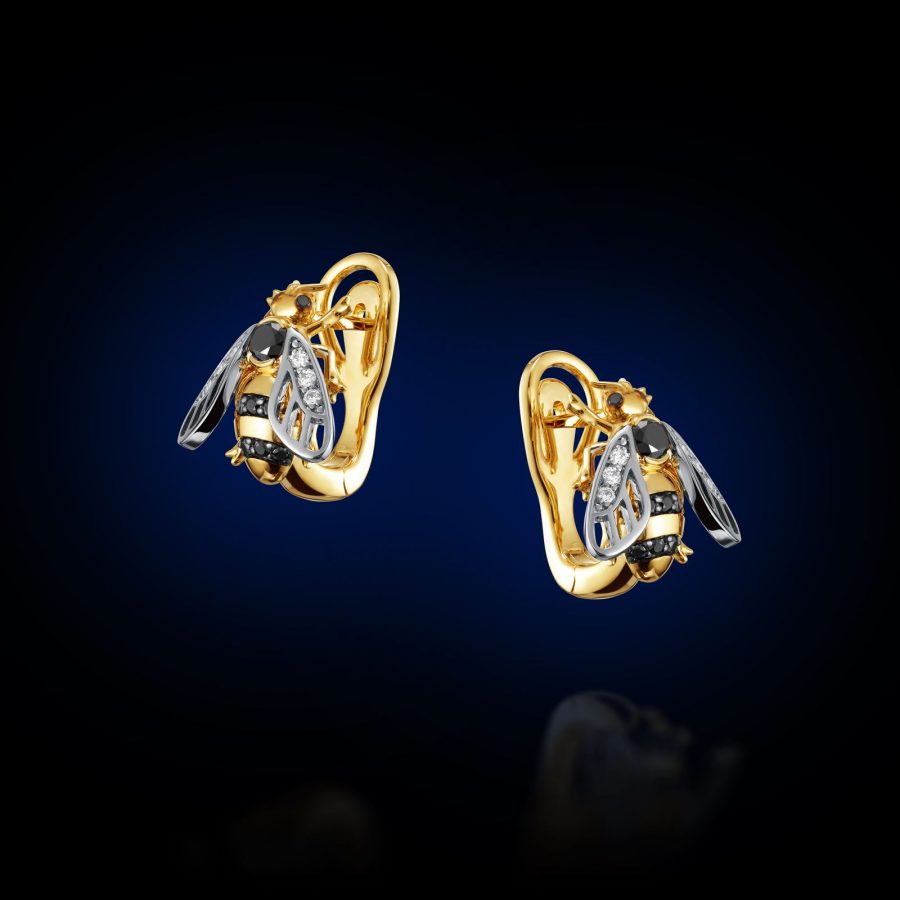 Earrings «Bees»