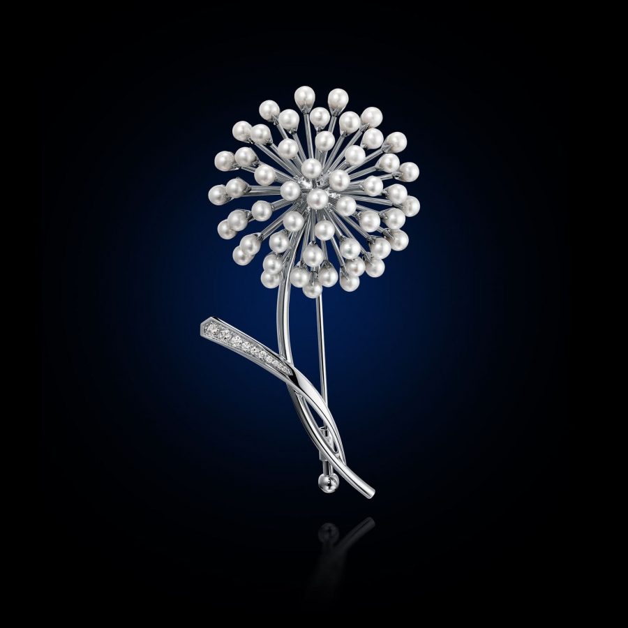 Brooch"Dendelion"