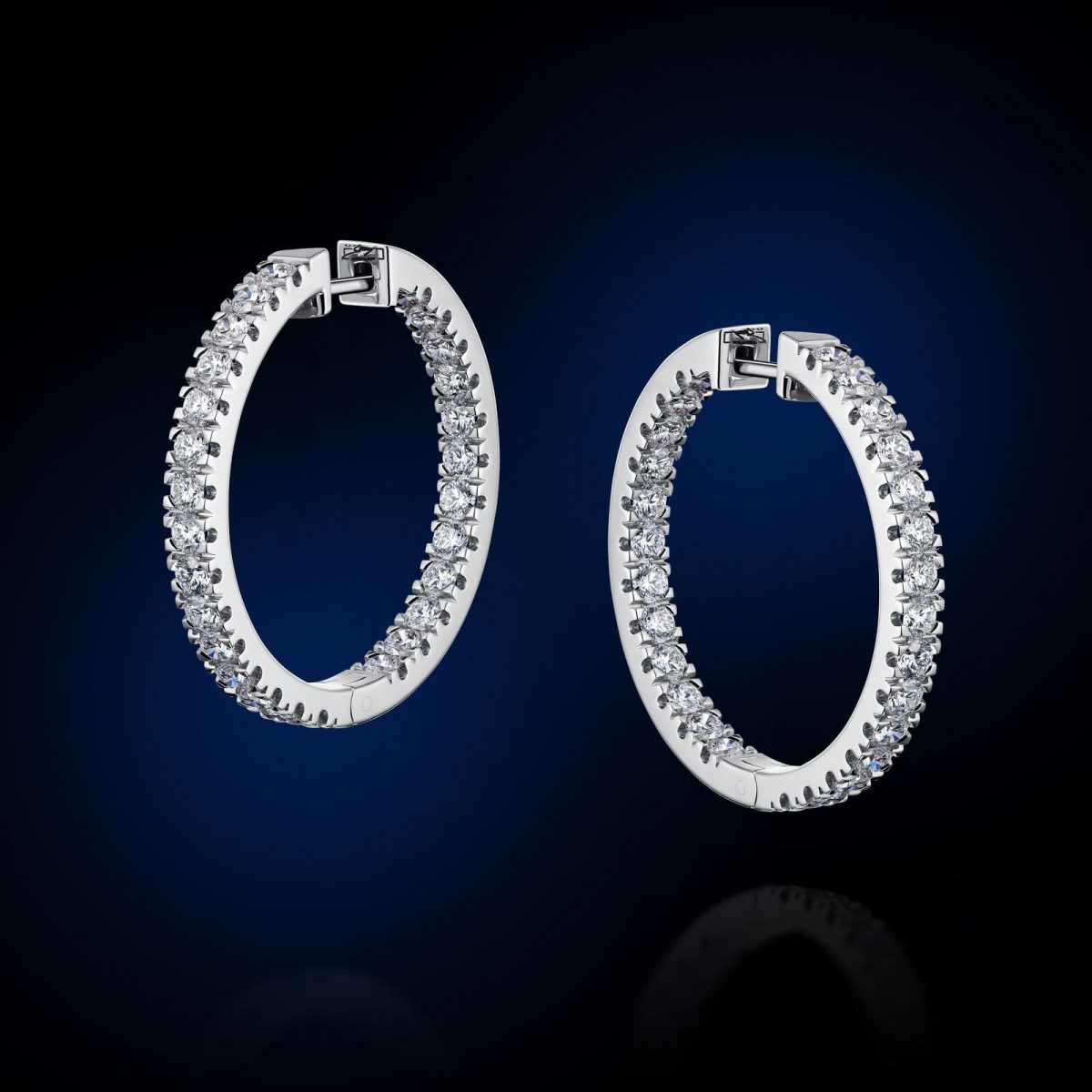 Earrings "Tennis"