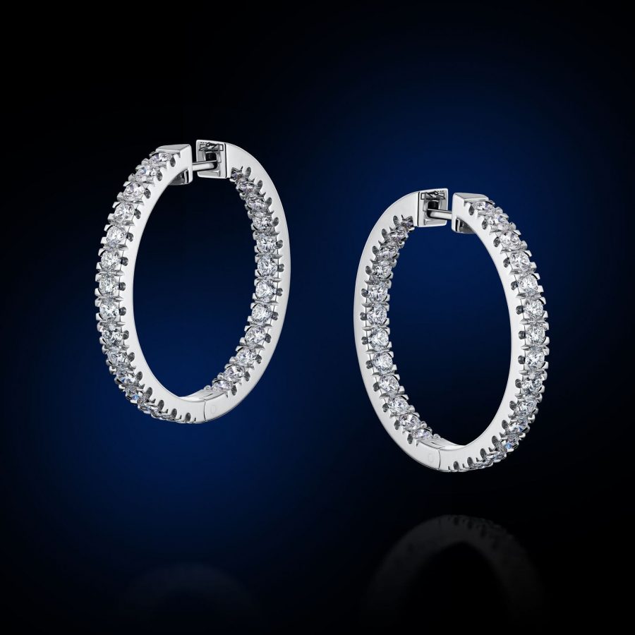 Earrings "Tennis"