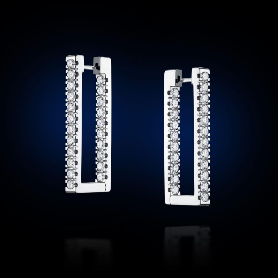 Earrings "Tennis"