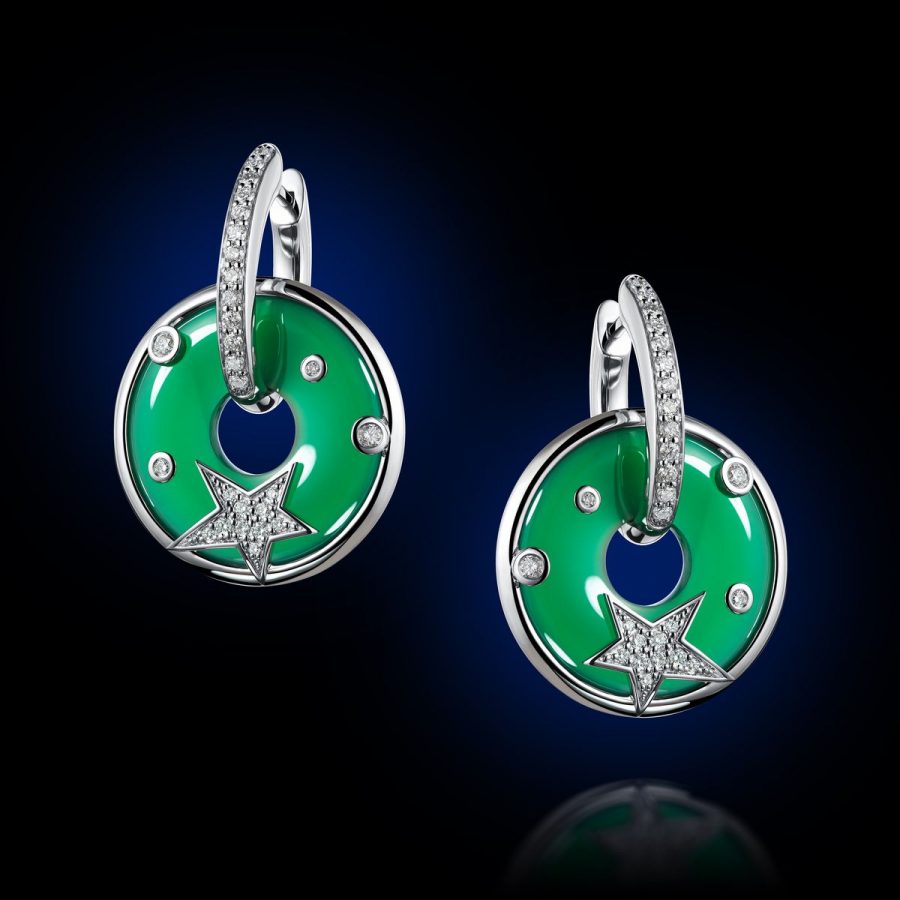 Earrings "Star Flight"