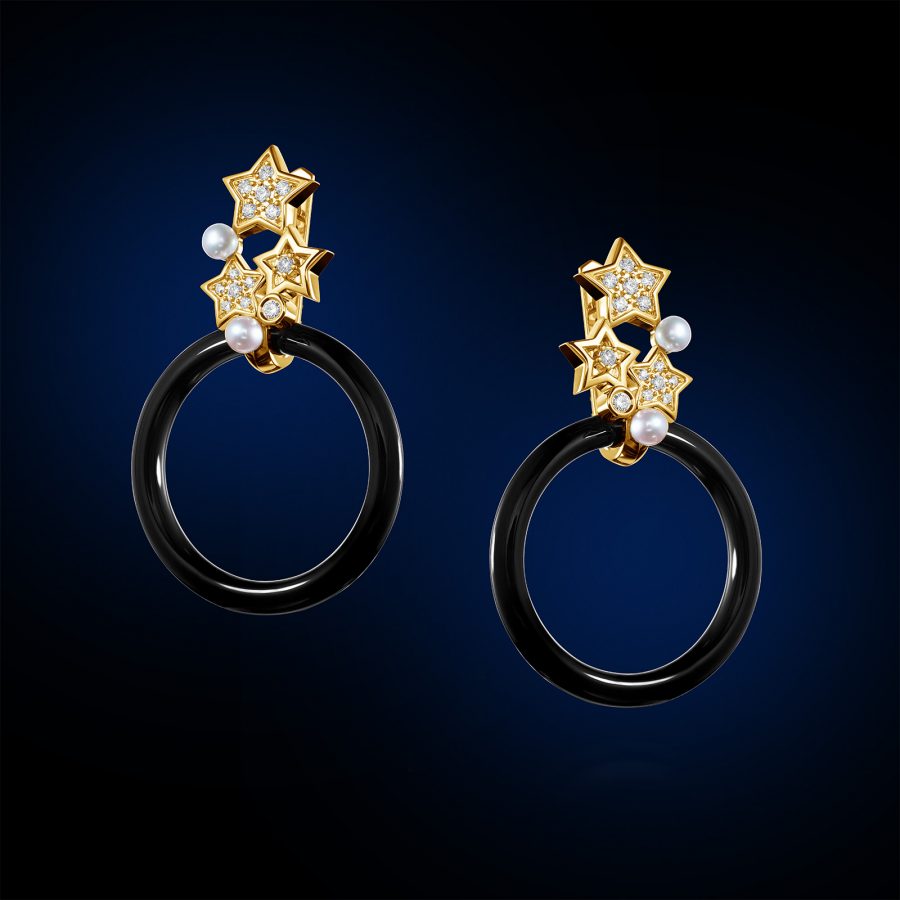 Earrings "Star Flight"