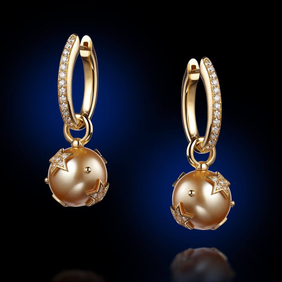 Earrings "Star Flight"
